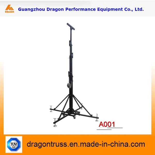 Dragonstage Steel Crank Stand Lift Tower Aluminum Truss Portable Truss Lifting Tower for Lighting Speakers