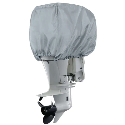Outboard Motor Cover Fit for Motor up to 25 HP, Grey